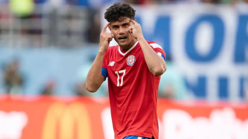 Tejeda con la camiseta de La Sele.