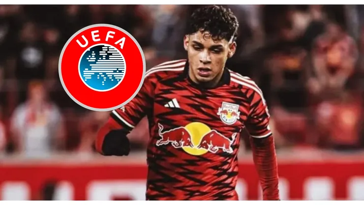 Andy Rojas en la MLS con el New York Red Bulls