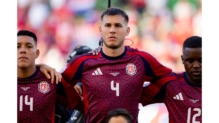Juan Pablo Vargas con la Selección de Costa Rica