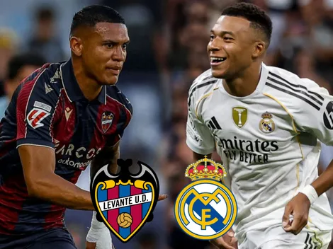 Kervin Arriaga y Levante enfrentan a Kylian Mbappé y el Real Madrid: ¿A qué hora juegan y cómo ver hoy el partido? La Liga 2025