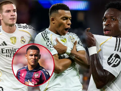 Vinicius, Manstantuono y Mbappé amargan a Kervin Arriaga en La Liga; esto fue lo que pasó entre Real Madrid y Levante