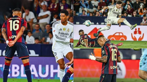 Kervin Arriaga jugó ante el Real Madrid desde el minuto 65.