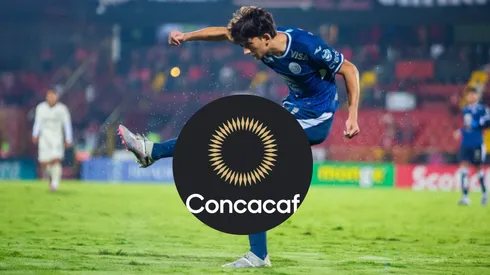 Mathías Vázquez fue premiado por Concacaf tras el gol a Alajuelense.