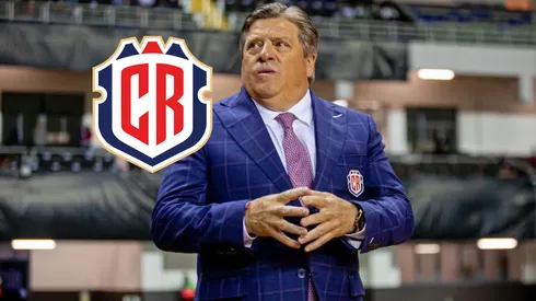 Miguel Herrera con la Selección de Costa Rica