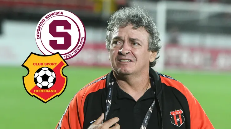 Óscar Ramírez, entrenador de Alajuelense.
