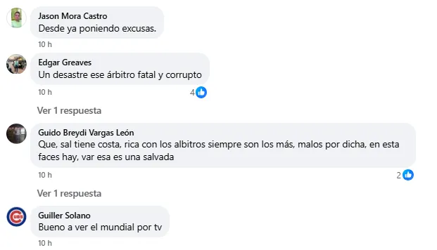 Aficionados de la Selección de Costa Rica en redes sociales