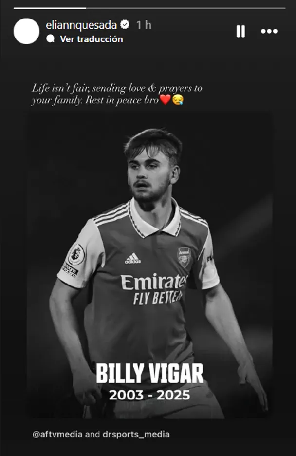 Elián Quesada en Instagram