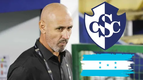 Eduardo Espine dio la cara tras la victoria de Olimpia ante Cartaginés.