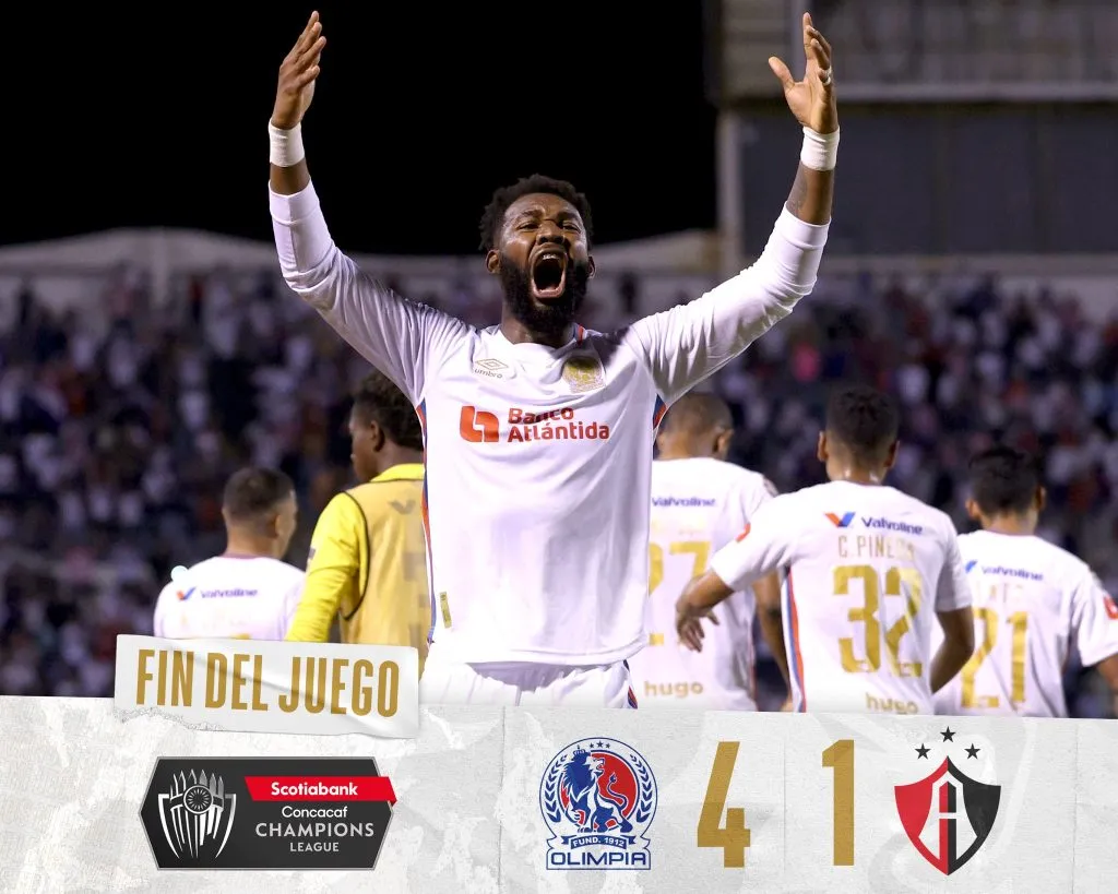 La última vez que Olimpia participó de la Concacachampions fue en 2023 contra el Atlas de México.