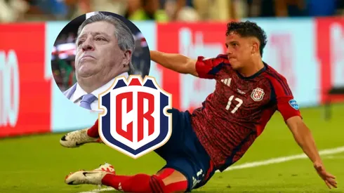 Warren Madrigal con la Selección de Costa Rica