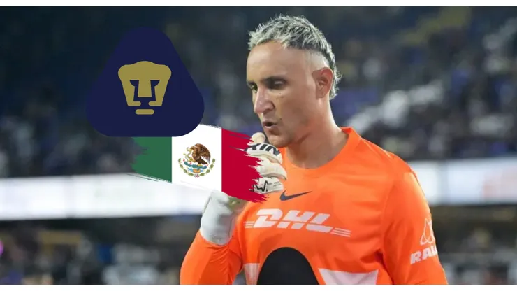 Keylor Navas en problemas con los Pumas