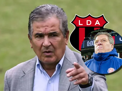 Pinto destrozó a los jugadores borrados de Alajuelense