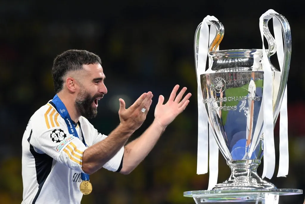 Dani Carvajal es una voz autorizada en Madrid (Getty Images).