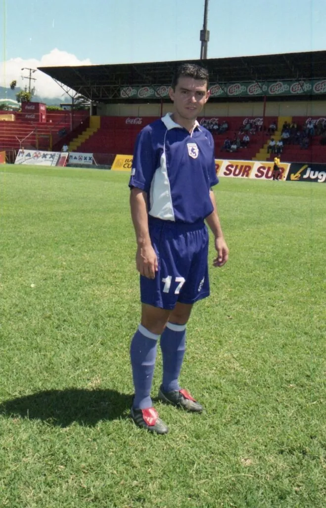 Puppy López en Saprissa. (Foto: Lente Morado)