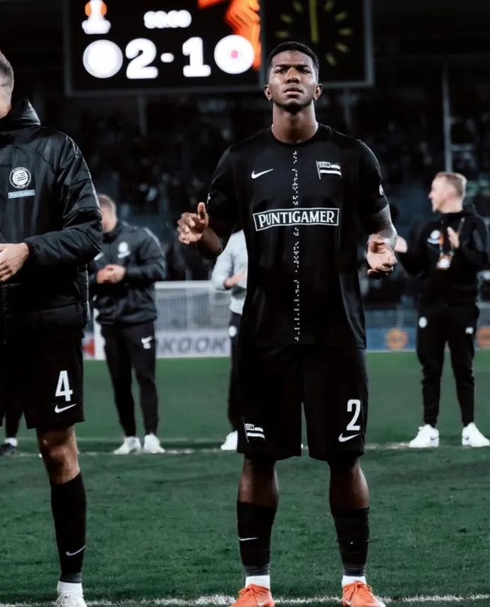 Jeyland Mitchell firmó una buena actuación en la Bundesliga de Austria (Intagram: Kevin Jiménez).