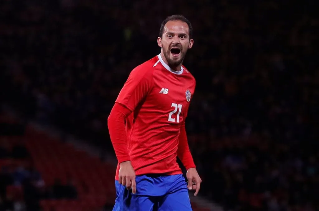 Marco Ureña con la Selección de Costa Rica. Foto: Reuters/Lee Smith