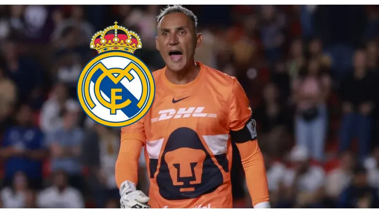 Keylor Navas con los Pumas de México
