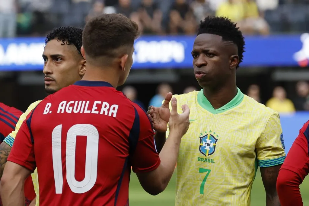 Brandon Aguilera no estará en La Sele (Getty Images).