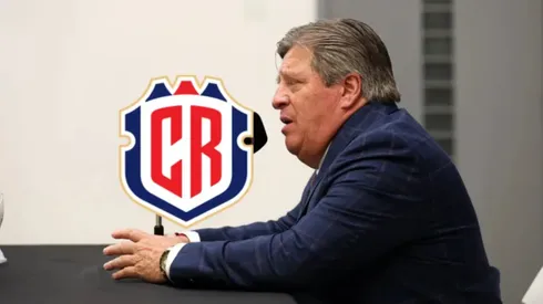 Miguel Herrera con la Selección de Costa Rica