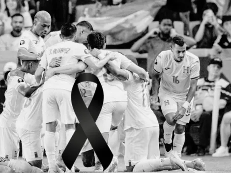 La selección de Honduras llora una muerte que golpea a una de sus figuras