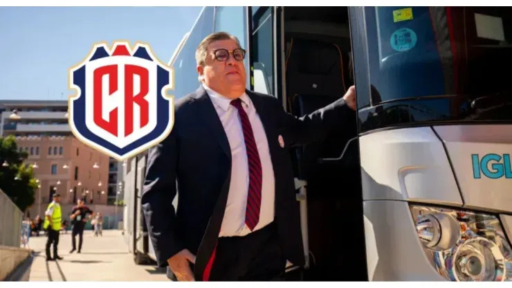 Miguel Herrera con la Selección de Costa Rica