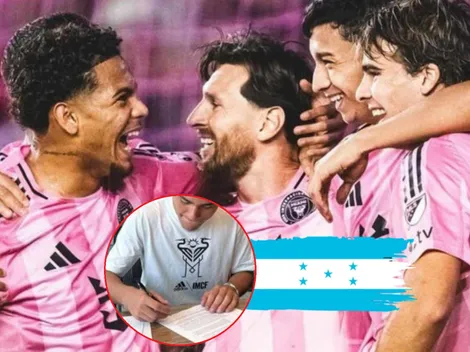 A la par de Messi: el otro hondureño que firmó contrato con el Inter Miami