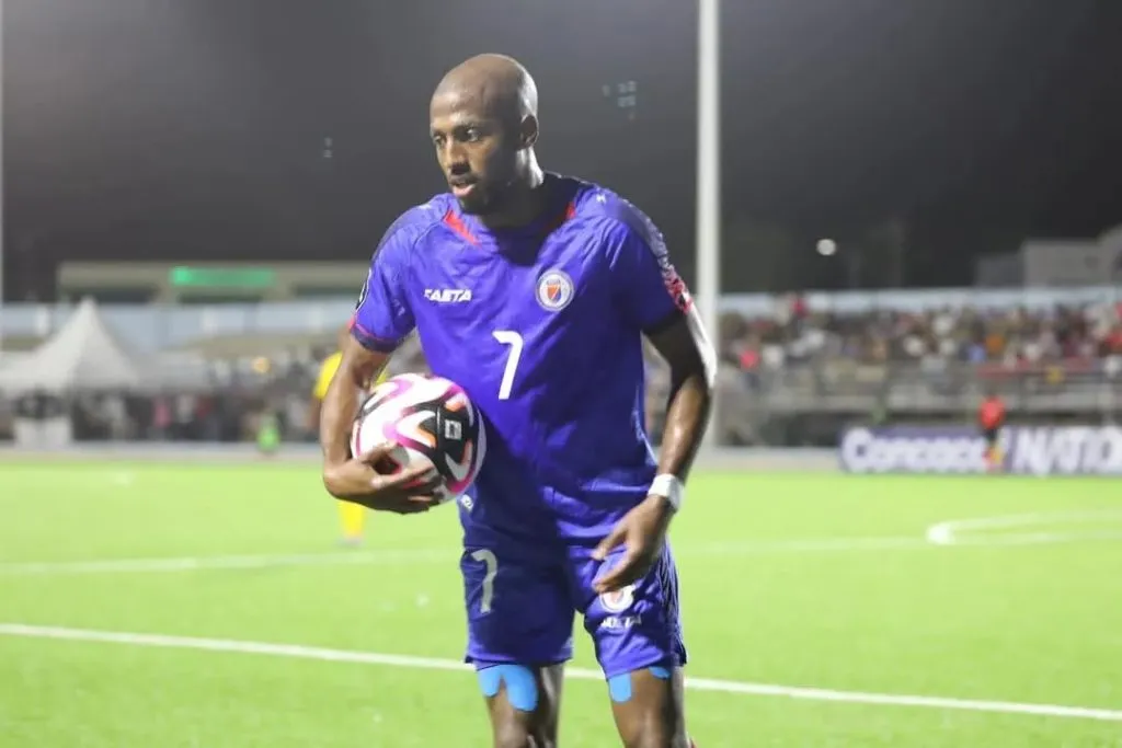 Fafa Picault es la baja que puede tener Haití ante Honduras.