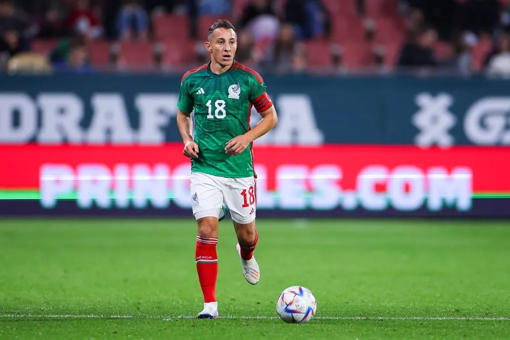 Andrés Guardado, un histórico de la selección mexicana (Getty Images).