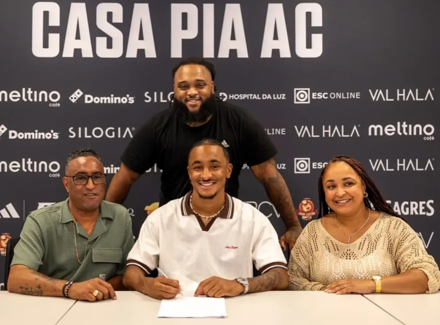 Livramento está cedido en el Casa Pia (Instagram).