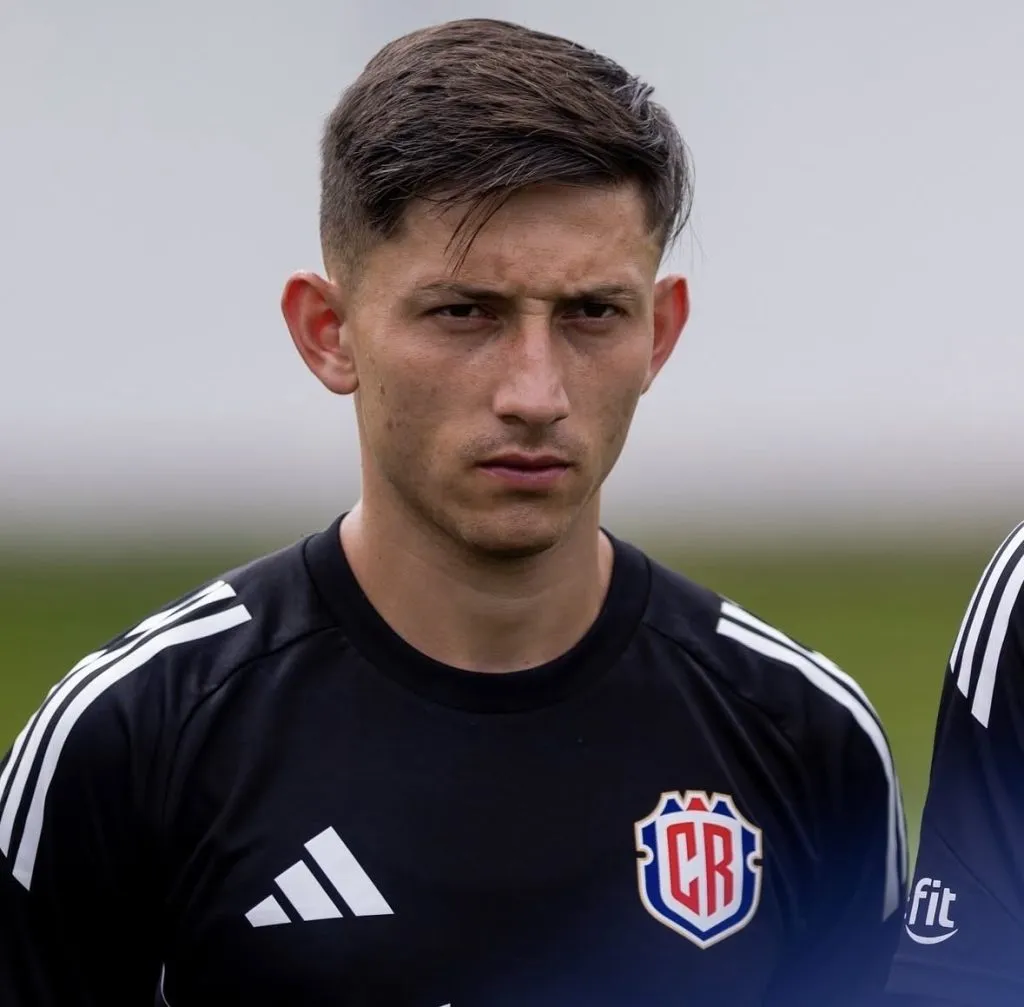 Aarón Murillo no finalizó el juego con Nicaragua (FCRF).