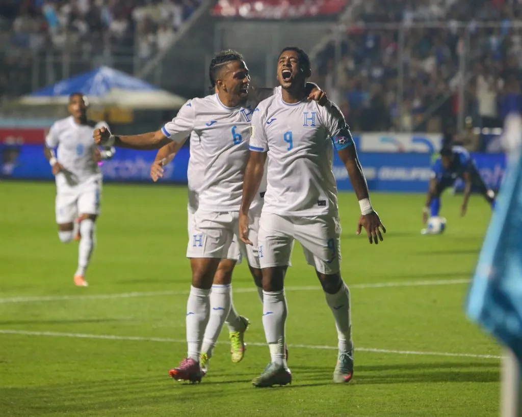 Choco Lozano marcó en la victoria de Honduras frente a Haití.