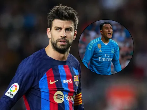 La reacción de Piqué cuando le recordaron un clásico contra Keylor