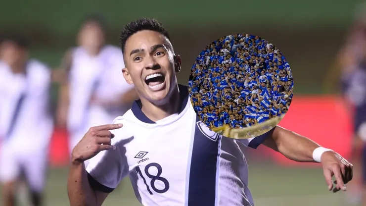 Óscar Santis hizo un gesto con el que alegró a Guatemala e impactó a El Salvador.