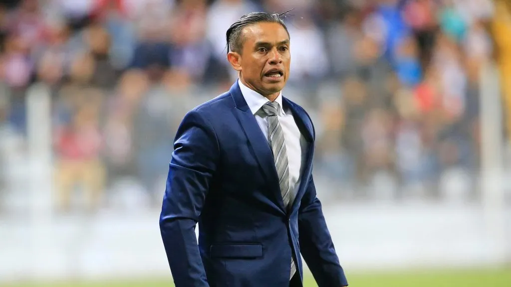 Walter Centeno habló antes del partido ante Saprissa. (Foto: La Nación)