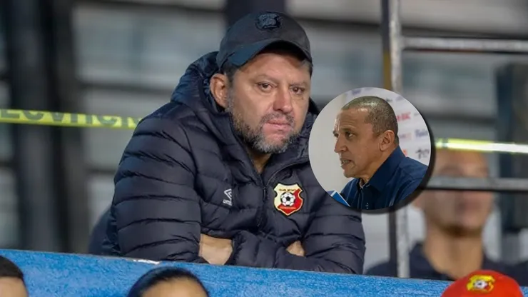 Jafet Soto le responde a Erick Lonnis. (Foto: La Nación)