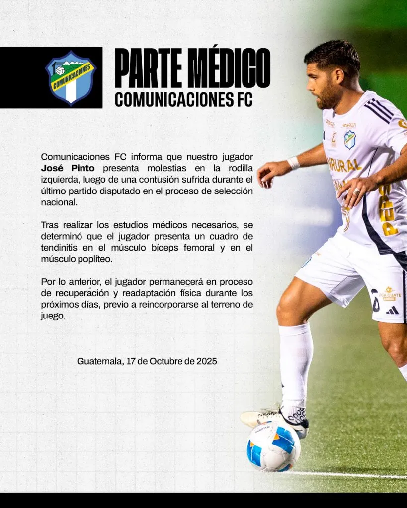 El parte médico de Comunicaciones