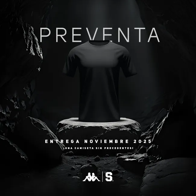 El anuncio oficial de Saprissa sobre el tercer uniforme.