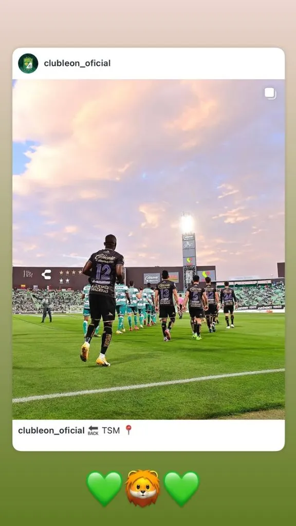 Campbell no olvida su paso por León (Instagram).