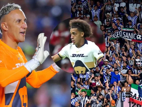 No se vio en TV: el gesto de la afición de Monterrey contra Keylor Navas y Carrasquilla