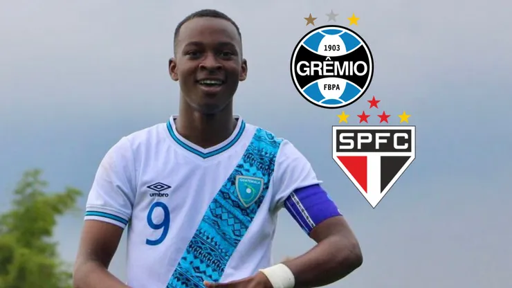 El delantero chapín jugará para el equipo paulista.