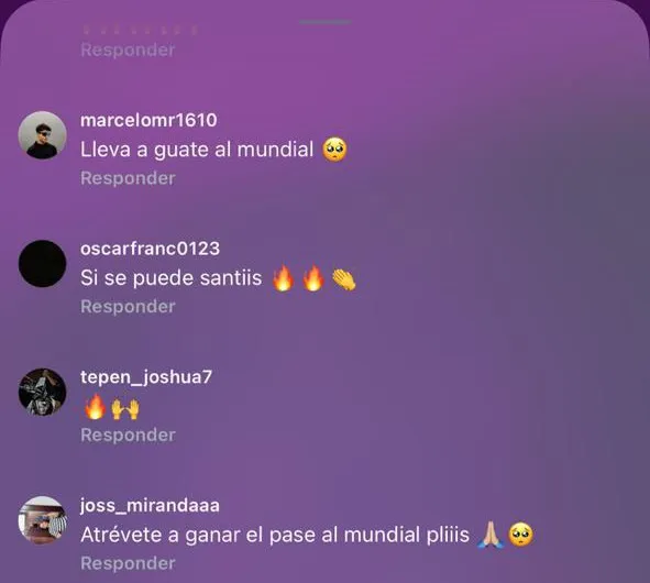 Los aficionados de Guatemala depositan sus esperanzas en Óscar Santis.