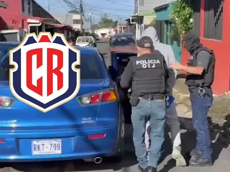 Conmoción en Costa Rica por la detención de un ex futbolista de La Sele