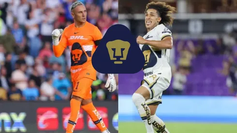 Keylor Navas y Adalberto Carrasquilla en Pumas