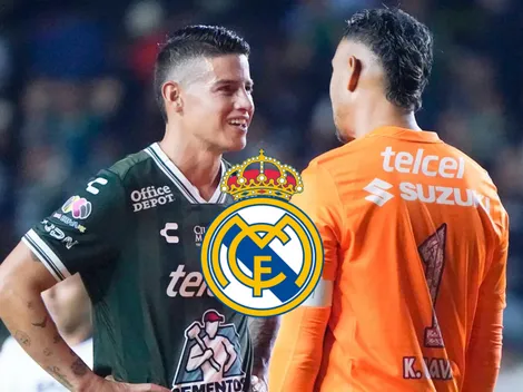 Enorgullece a Real Madrid: el gesto de Keylor Navas con James Rodríguez que no mostró la TV