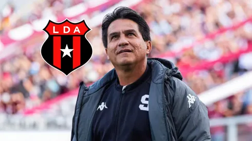 Vladimir Quesada con Saprissa