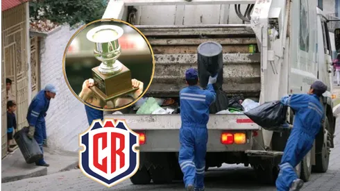 De brillar en Concacaf a trabajar en la recolección de residuos.