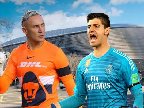 Keylor Navas se ve involucrado en una polémica desde España con Thibaut Courtois