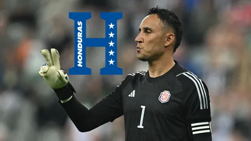 Keylor Navas con la Selección de Costa Rica