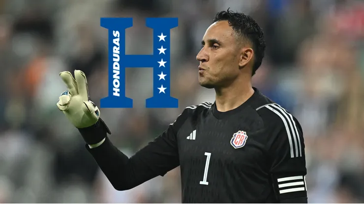 Keylor Navas con la Selección de Costa Rica