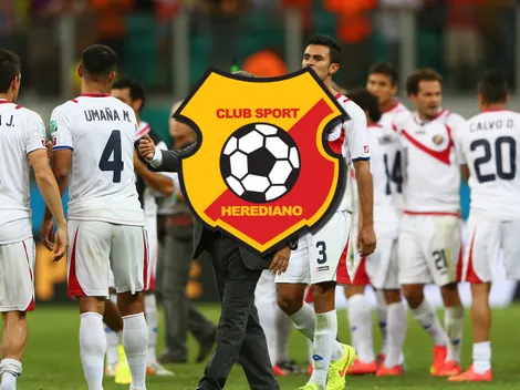 Ganó 7 títulos con Herediano, fue mundialista y ahora volverá a jugar en Costa Rica